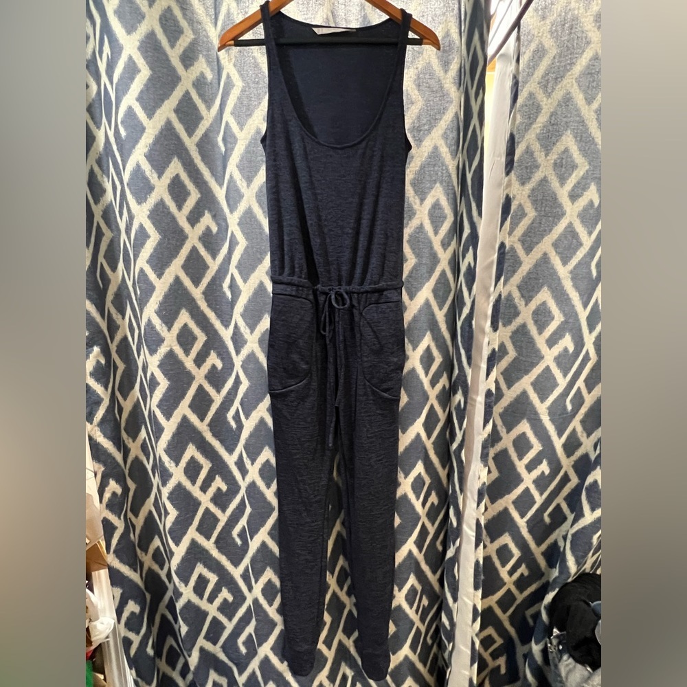 Zara Trafaluc Navy Jumpsuit Size XS